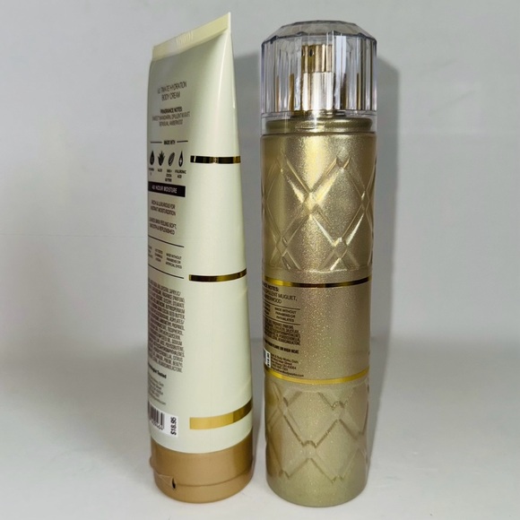 NEW! Bath & Body Works “Infinite Radiance” Fine Fragrance Mist & Body Cream - Picture 3 of 8